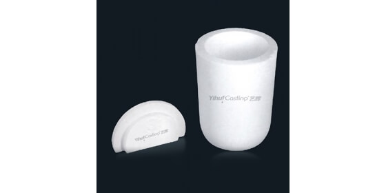 600g Ceramic melting crucible with cover
