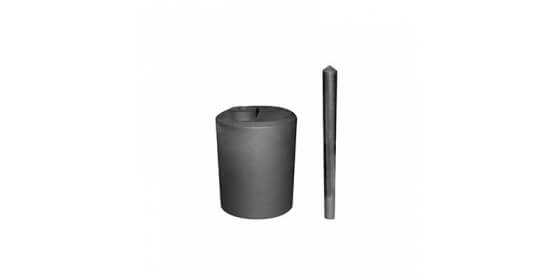 Graphite casting crucible for VPC-066
