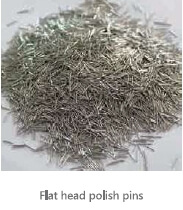 Magnetic polishing pins (0.2 x 5 flat head)