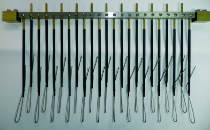 RACK WITH 13 HOOKS 1.6MM FOR GP