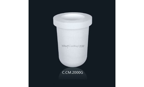 2000g Ceramic melting crucible