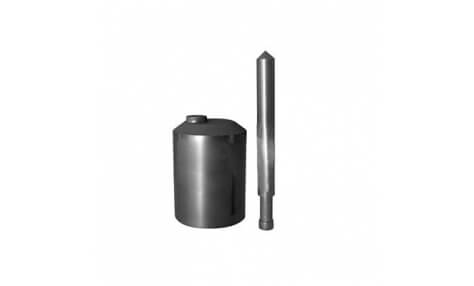 Graphite casting crucible and stopper for Yasui KT15S